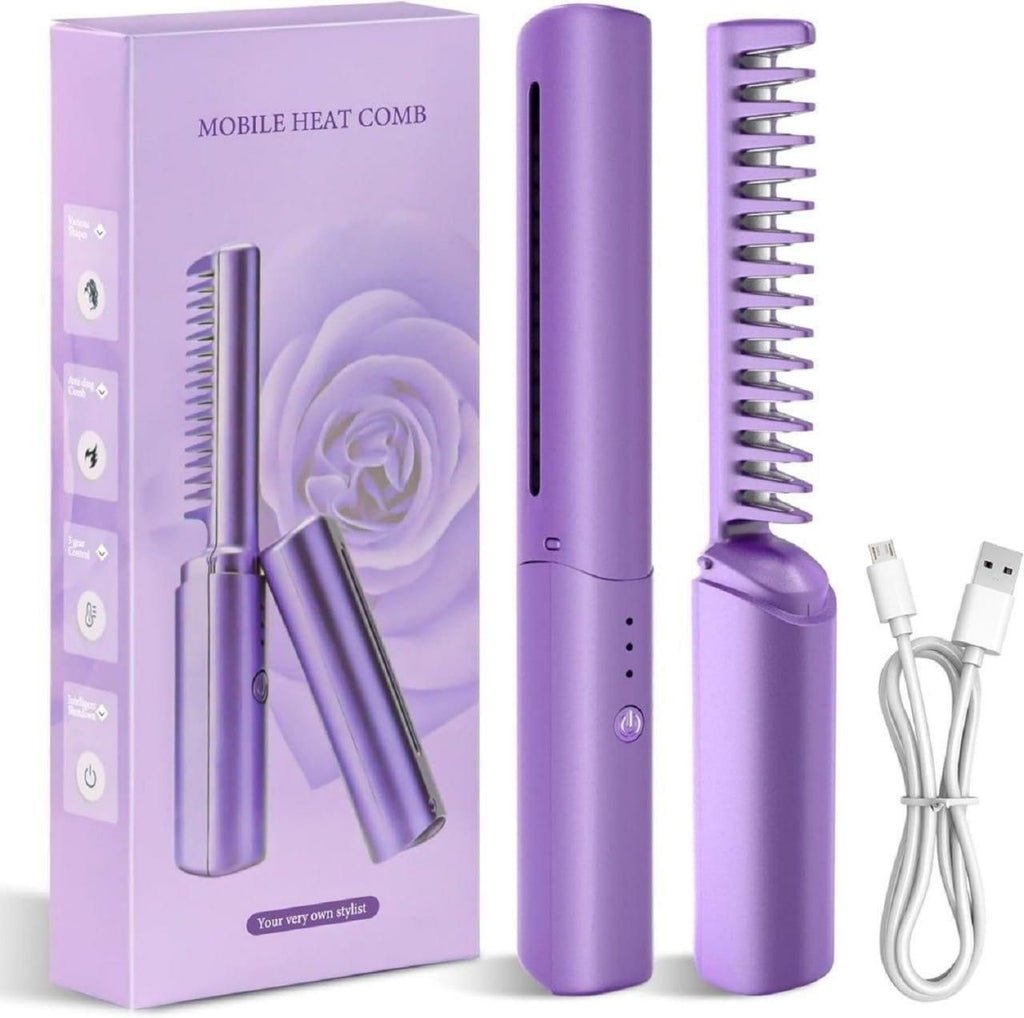 Primestop Korean Portable Hair Straightening Comb