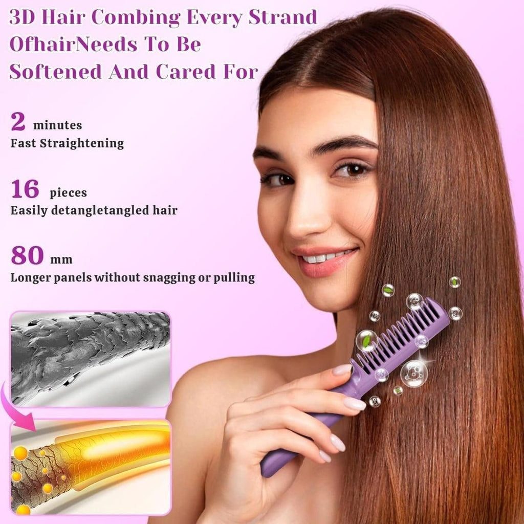 Primestop Korean Portable Hair Straightening Comb